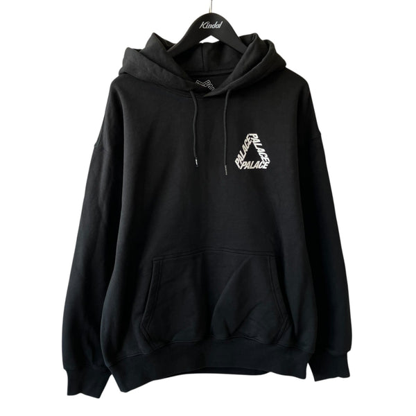 PALACE(パレス) P-3 PRINT HOODパーカー ブラック サイズ XL｜【公式