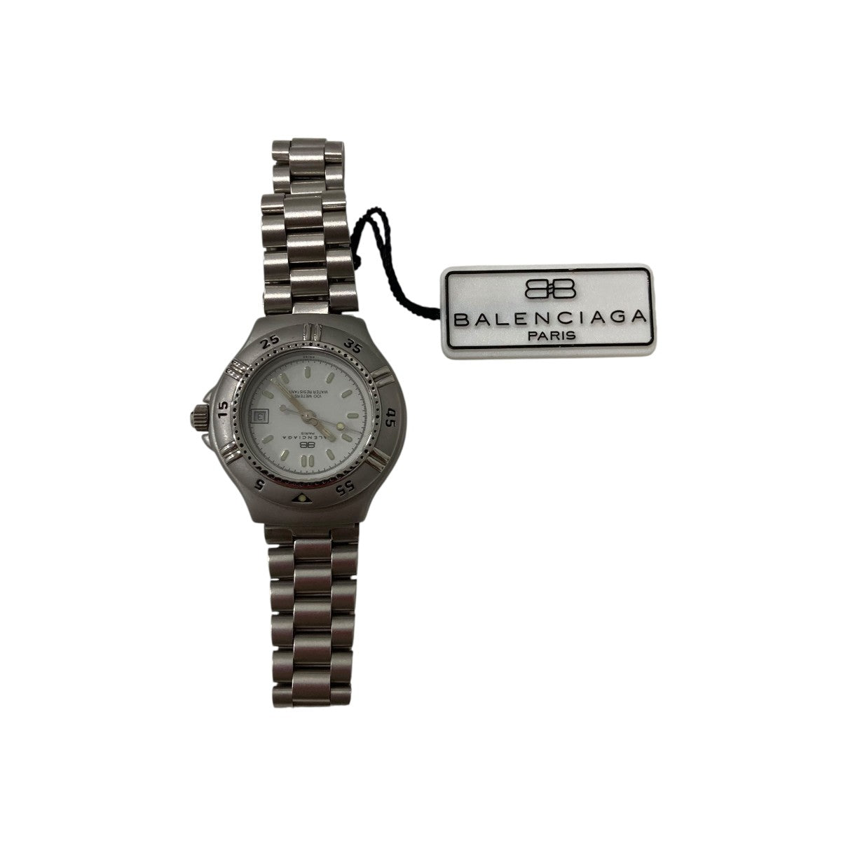 BALENCIAGA シルバー腕時計 古着・中古-1枚目のアイテム画像