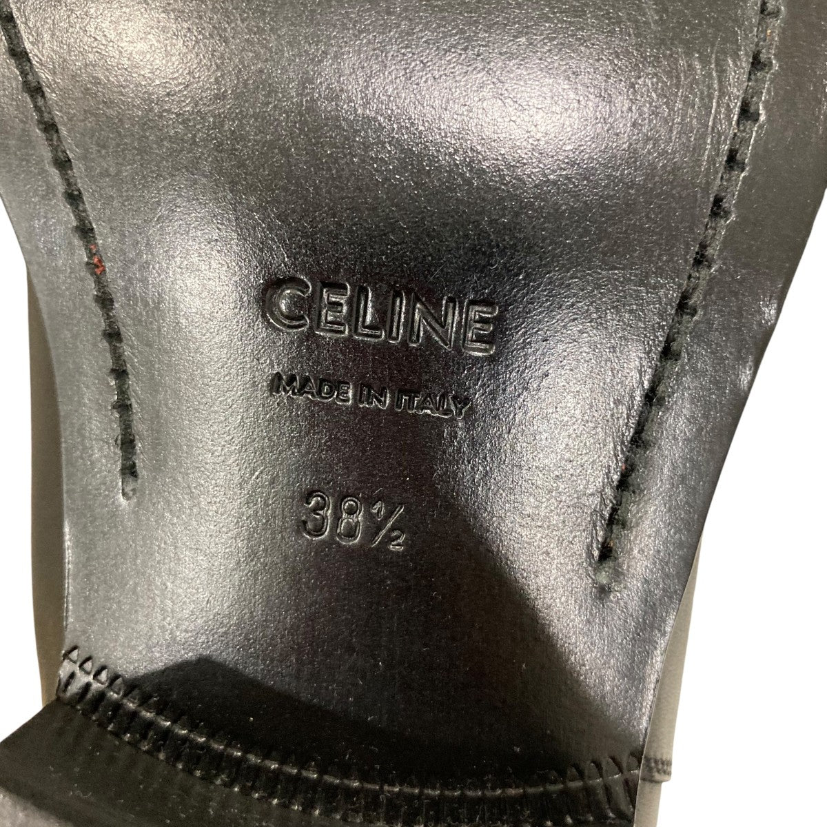 CELINE ドラッグストアチェルシーブーツショートブーツBE 0211 古着・中古-9枚目のアイテム画像