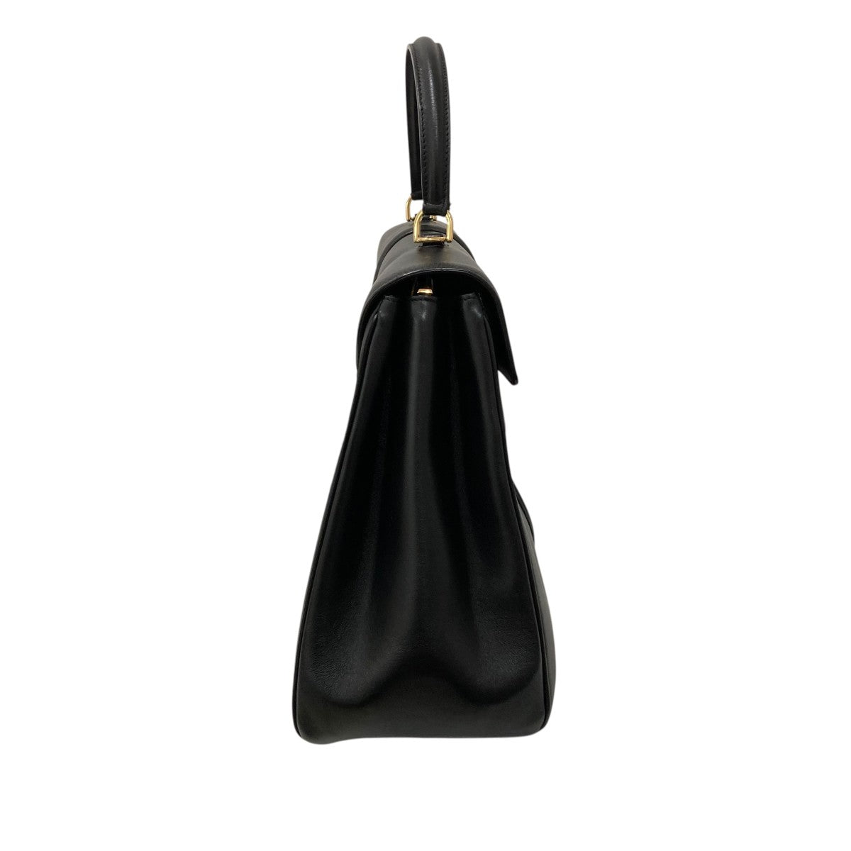 CELINE クラシック 16（セーズ） サチネイテッドカーフスキントートバッグ 古着・中古-3枚目のアイテム画像