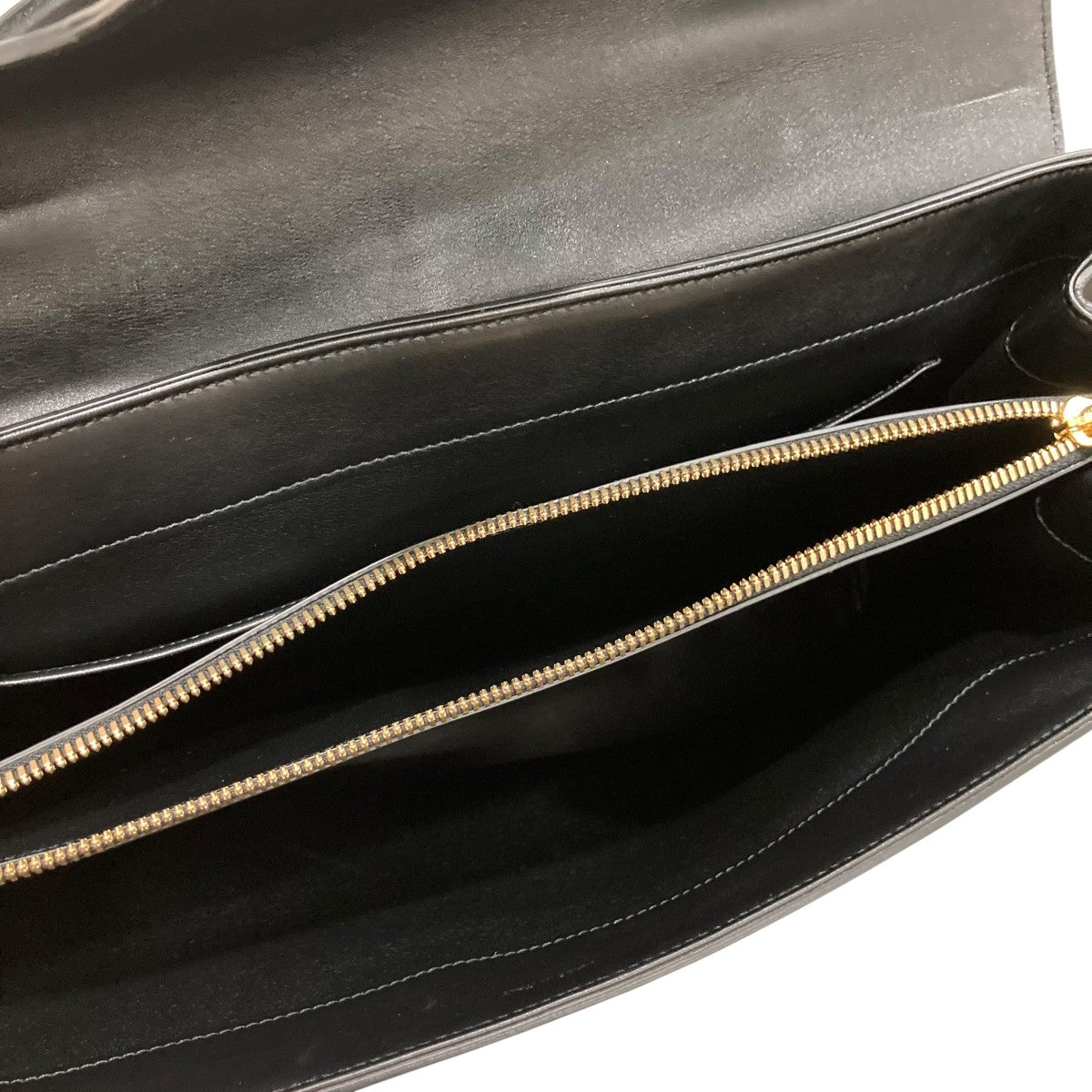 CELINE クラシック 16（セーズ） サチネイテッドカーフスキントートバッグ 古着・中古-5枚目のアイテム画像