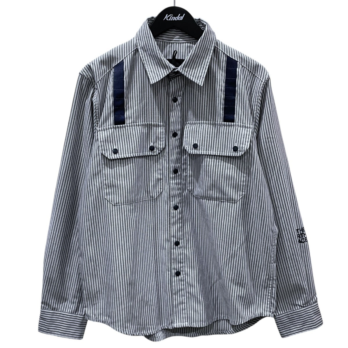 19AW ストライプ柄シャツ NF0A46DW