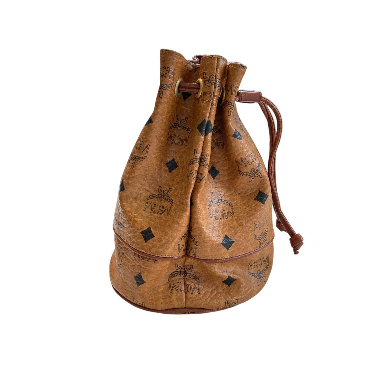 MCM 巾着バッグ 古着・中古-2枚目のアイテム画像