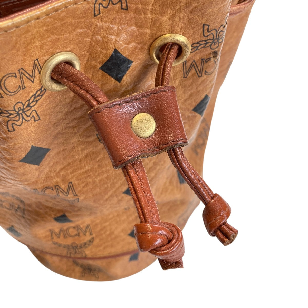 MCM 巾着バッグ 古着・中古-7枚目のアイテム画像