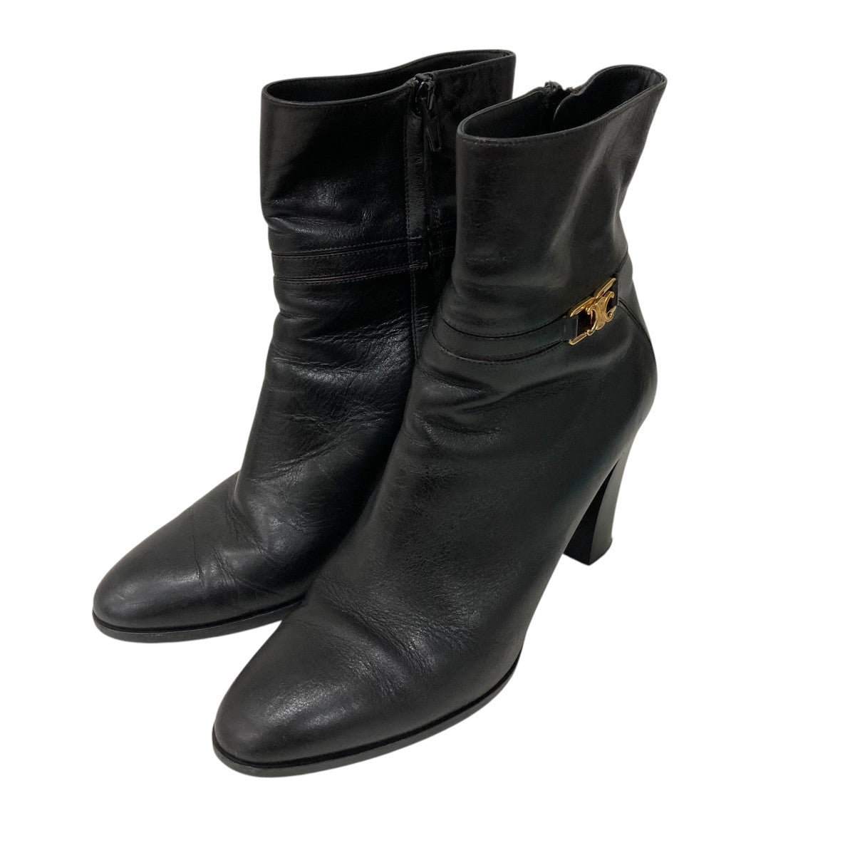 CELINE トリオンフショートブーツショートブーツRM0231 古着・中古-1枚目のアイテム画像