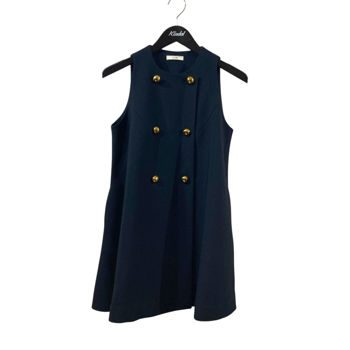 DOUBLE BUTTON FLARE TOPSワンピース17122-4102