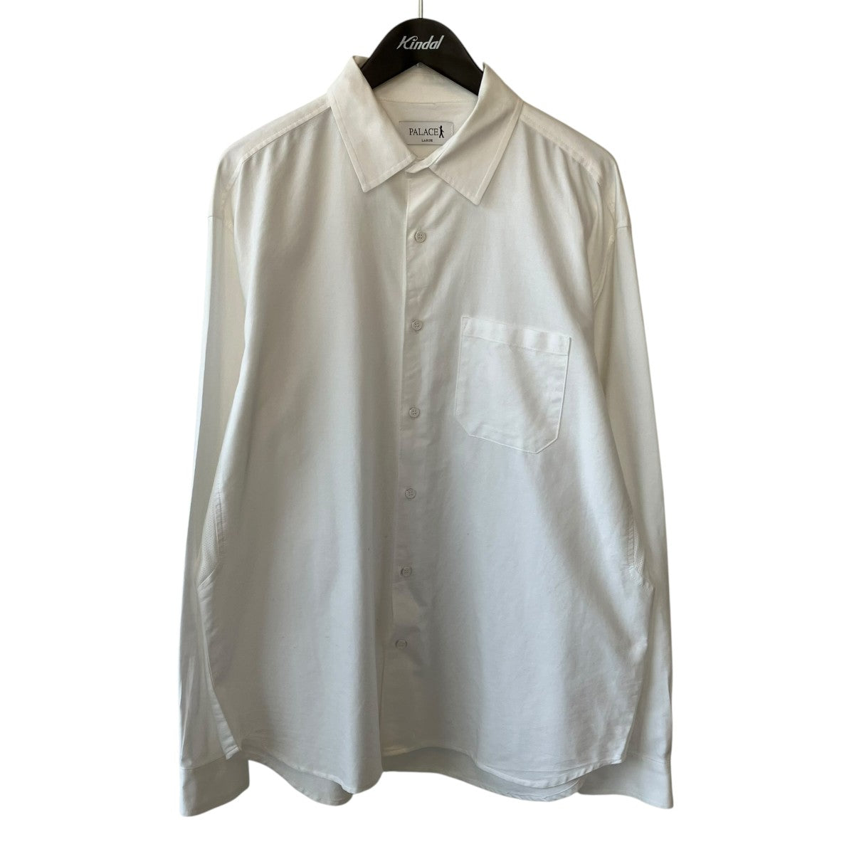 PALACE HOTELホワイト ロングシャツ PALACE(パレス) GUARD SHIRT長袖シャツ ホワイト サイズ L｜【公式
