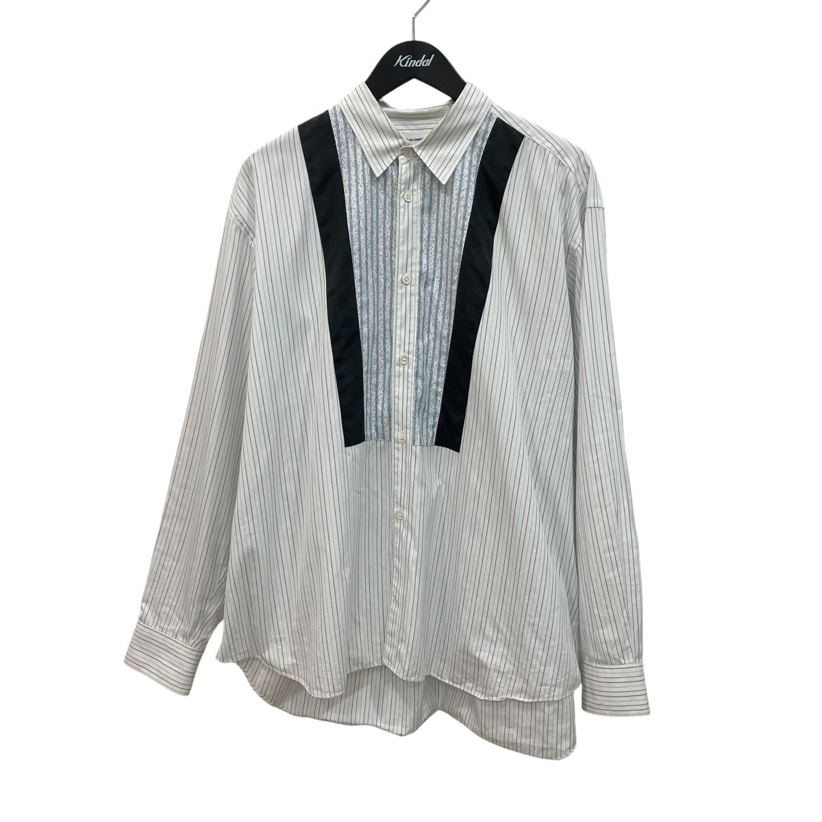 COMME des GARCONS SHIRT ストライプ長袖シャツ 古着・中古-1枚目のアイテム画像
