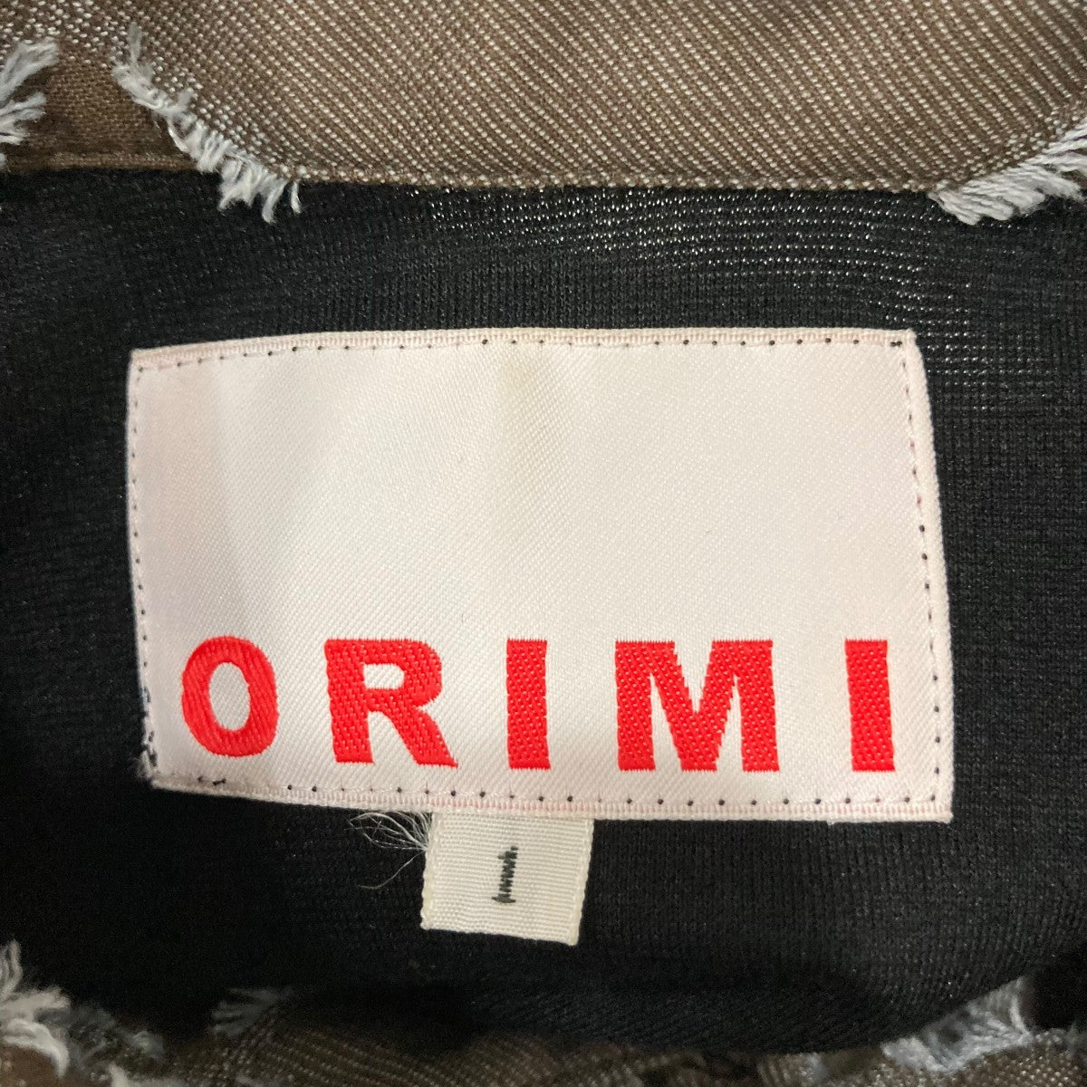 ORIMI 長袖シャツA22402 古着・中古-6枚目のアイテム画像