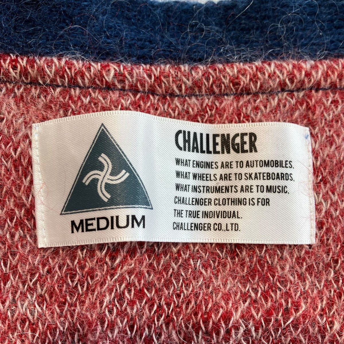 CHALLENGER モヘアカーディガン 古着・中古-6枚目のアイテム画像