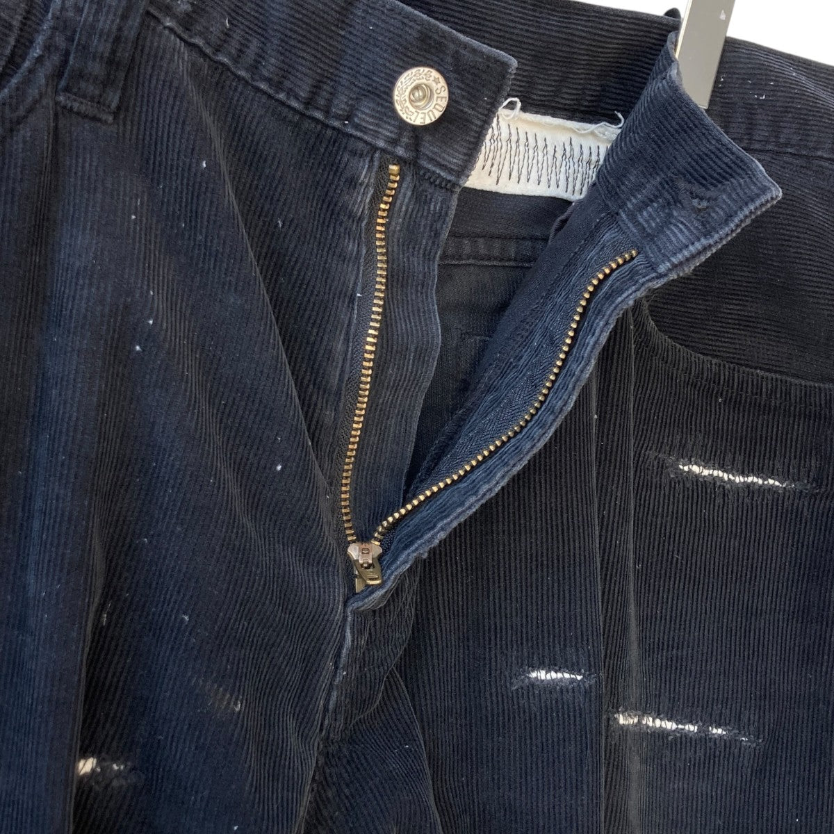SEQUEL×FRAGMENT DESIGN 22AWダメージ加工 パンツ 古着・中古-3枚目のアイテム画像
