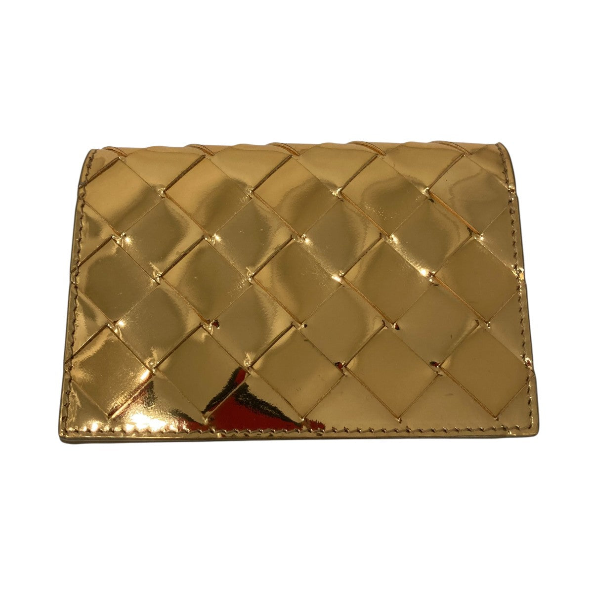 BOTTEGA VENETA イントレチャート ビジネスカードケースカードケース 古着・中古-1枚目のアイテム画像