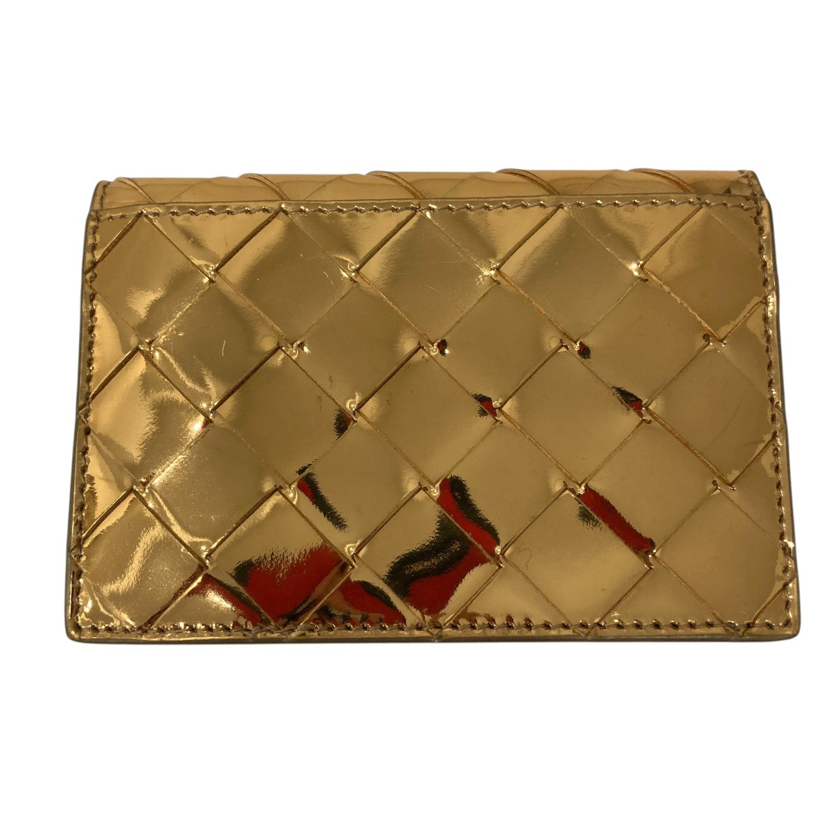 BOTTEGA VENETA イントレチャート ビジネスカードケースカードケース 古着・中古-2枚目のアイテム画像