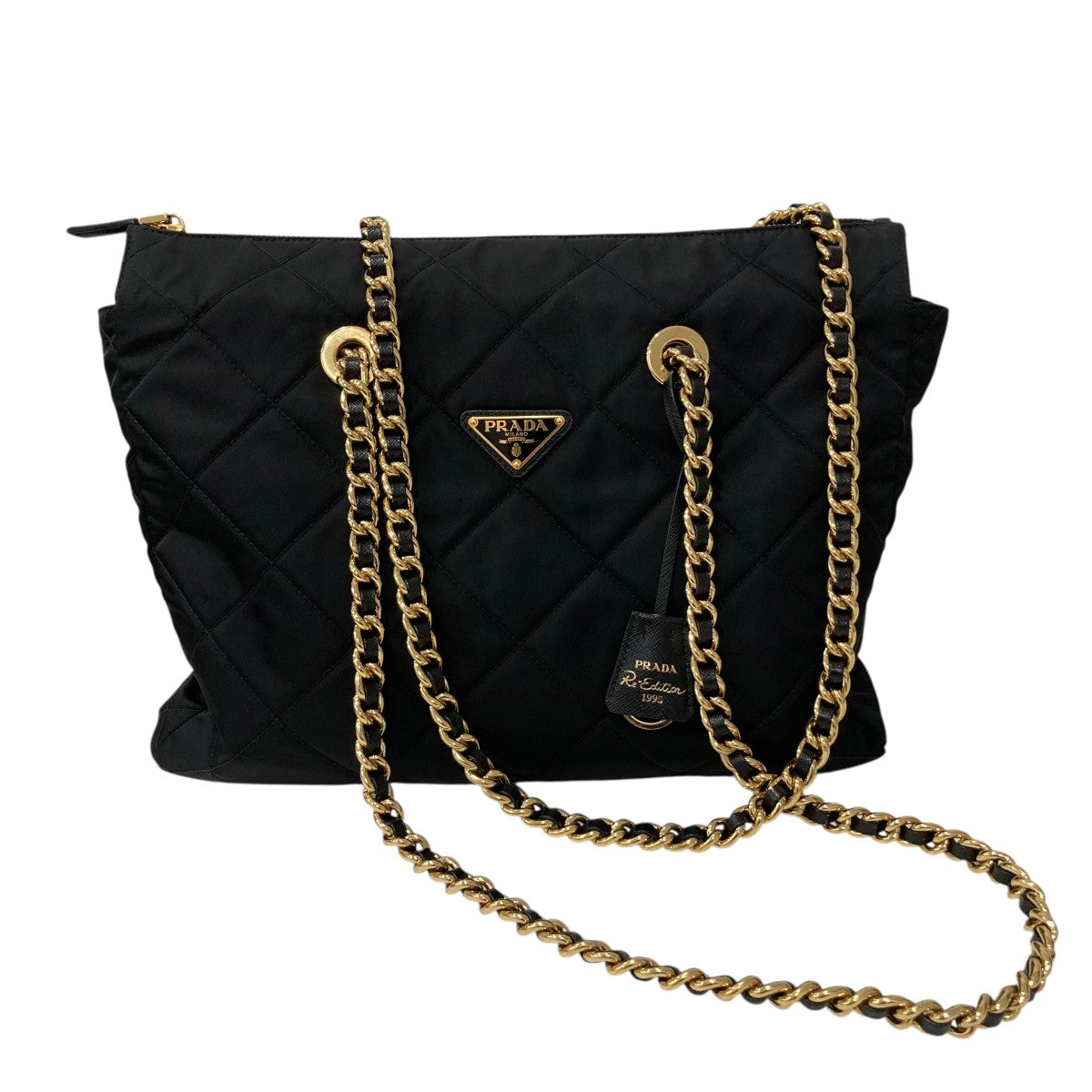 PRADA RE-EDITION 1995 チェーン RE−NYLON トートバックトートバッグ1BG467 古着・中古-2枚目のアイテム画像