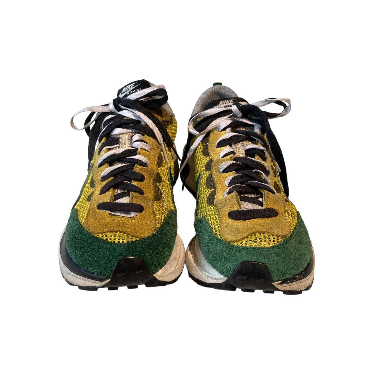 NIKE×sacai Vapor Waffle Tour Yellow／Stadium Green-SailローカットスニーカーCV1363-700 古着・中古-3枚目のアイテム画像