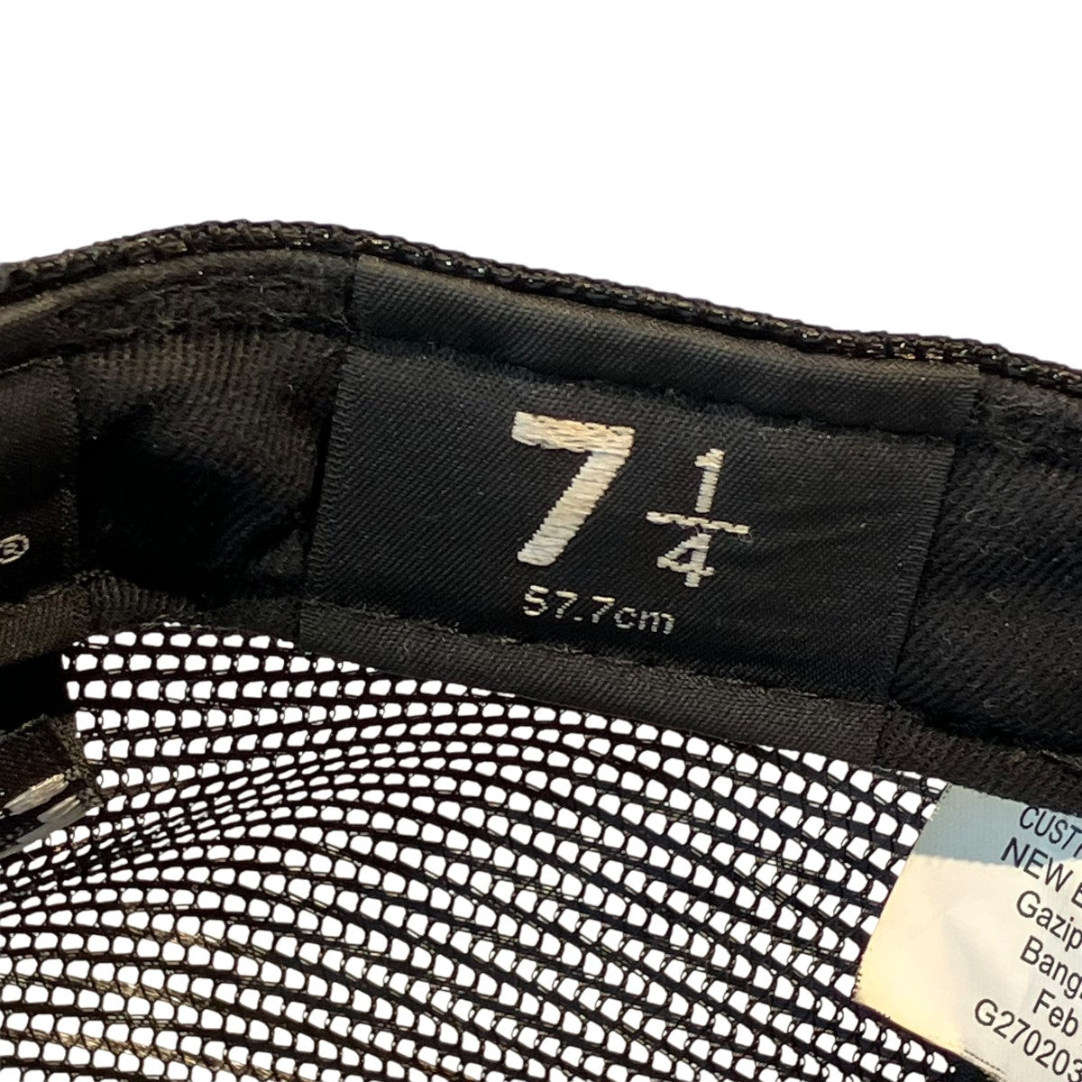 BOX LOGO MESH BACK CAPメッシュキャップG2702032023