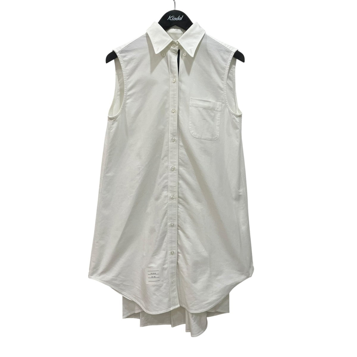 THOM BROWNE． NEW YORK シャツワンピースFDSB49L06177100 古着・中古-1枚目のアイテム画像