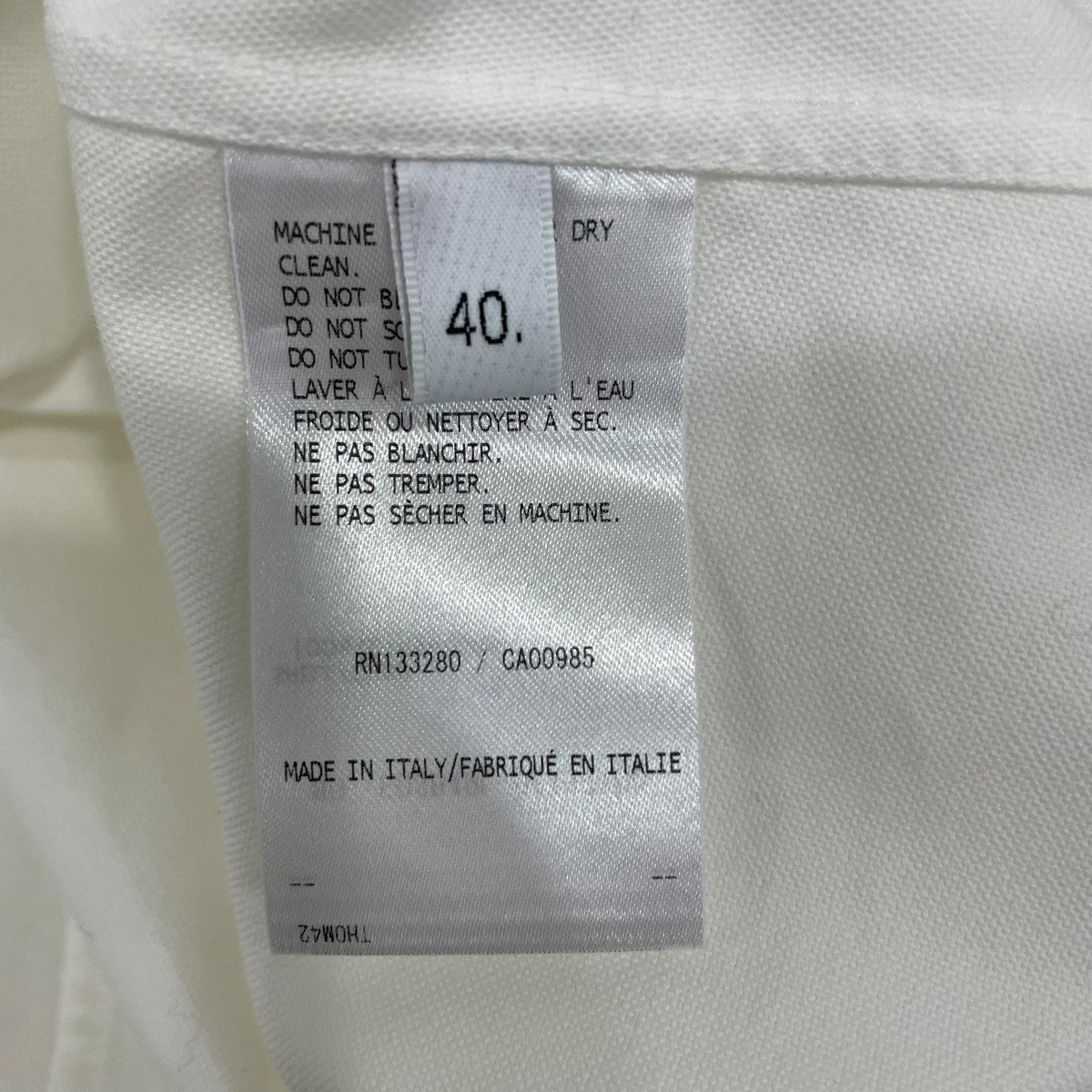 THOM BROWNE． NEW YORK シャツワンピースFDSB49L06177100 古着・中古-6枚目のアイテム画像