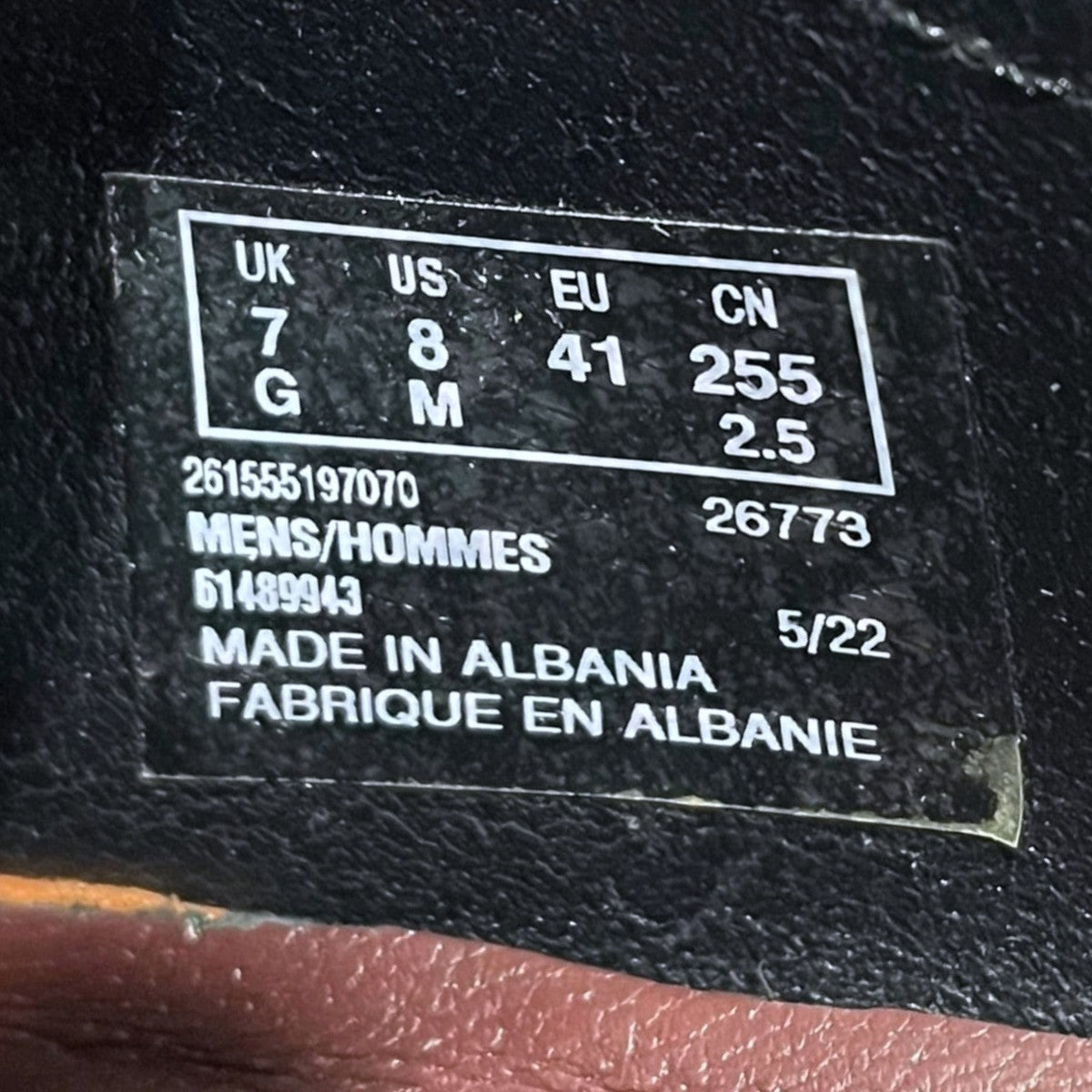 Clarks Originals スウェードシューズ Wallabee ワラビー 26155519 古着・中古-9枚目のアイテム画像