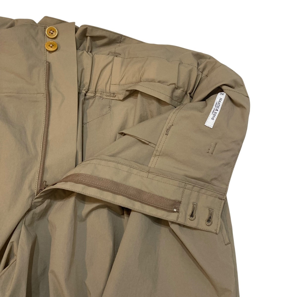 MAATEE＆SONS NYLON GURKHAハーフパンツMT6103-0215 古着・中古-3枚目のアイテム画像