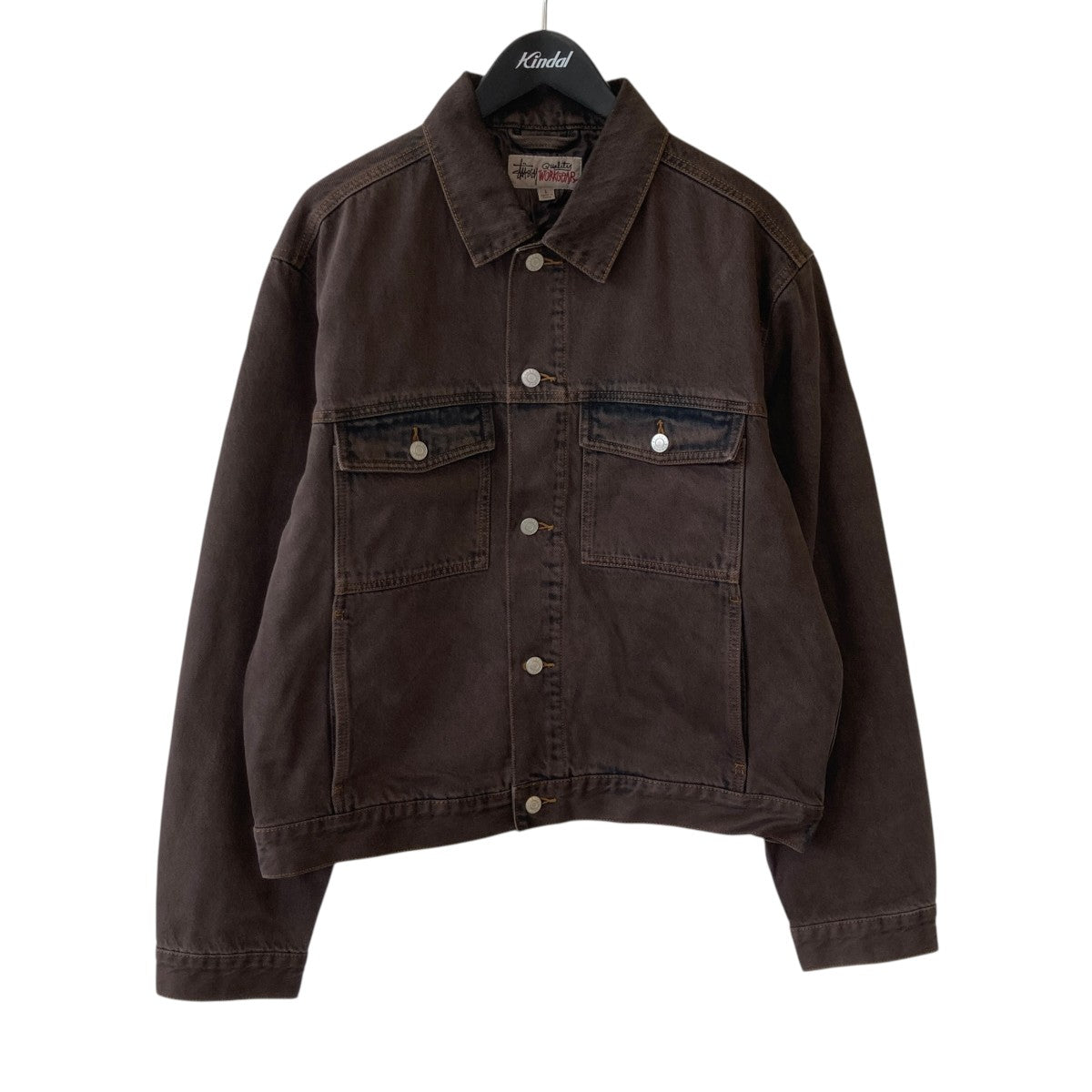 26SSLined Trucker Resin Denimデニムジャケット115943