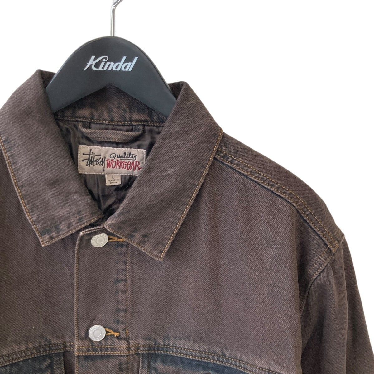 26SSLined Trucker Resin Denimデニムジャケット115943