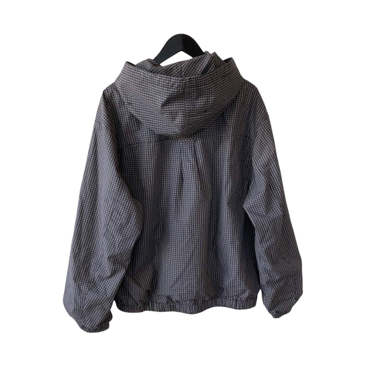Slam Jam UMBRO Gingham Masked Shirt CoffeeジャケットUBMW0476FA306 古着・中古-2枚目のアイテム画像