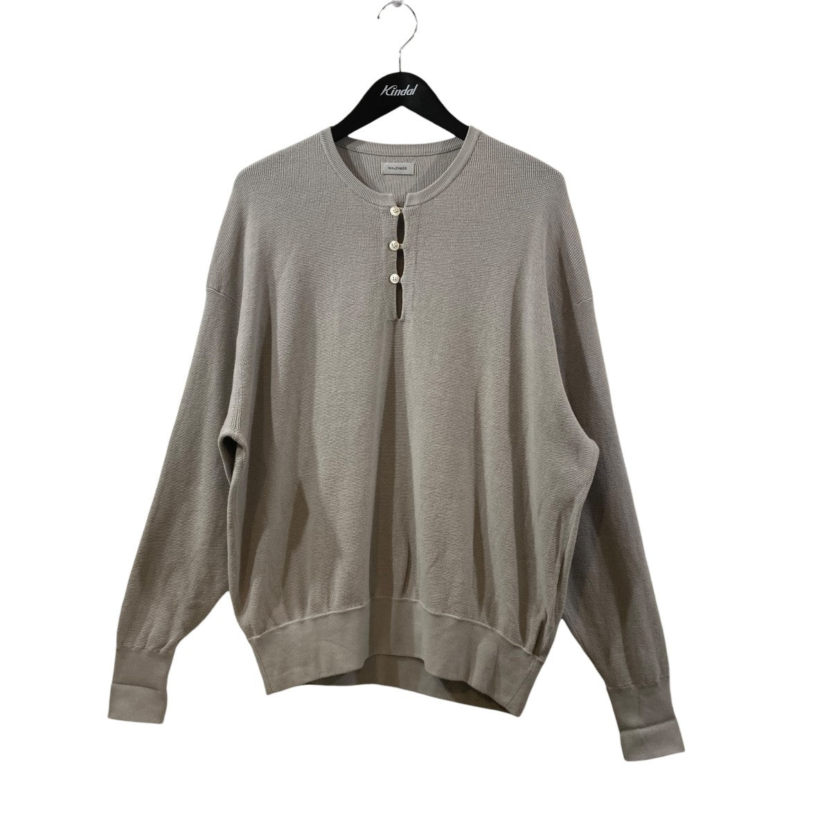 ヘンリーネックニットwn26-20ss289