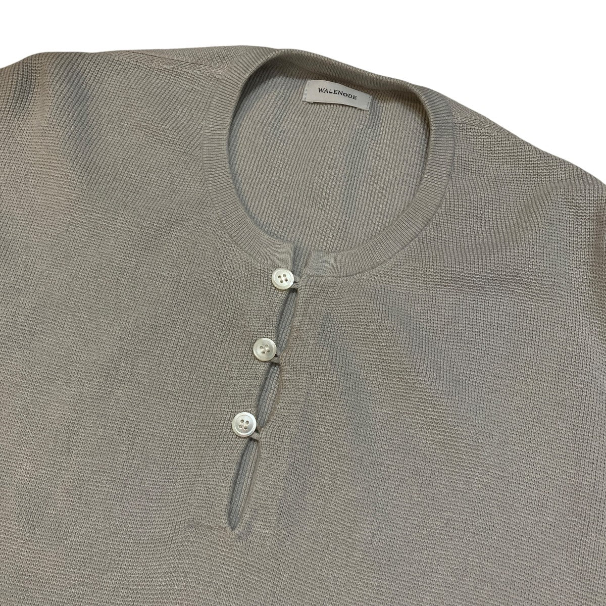 ヘンリーネックニットwn26-20ss289