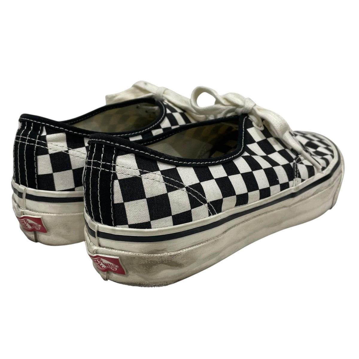 VANS チェッカー柄スニーカー AUTHENTIC オーセンティック 507452 古着・中古-2枚目のアイテム画像
