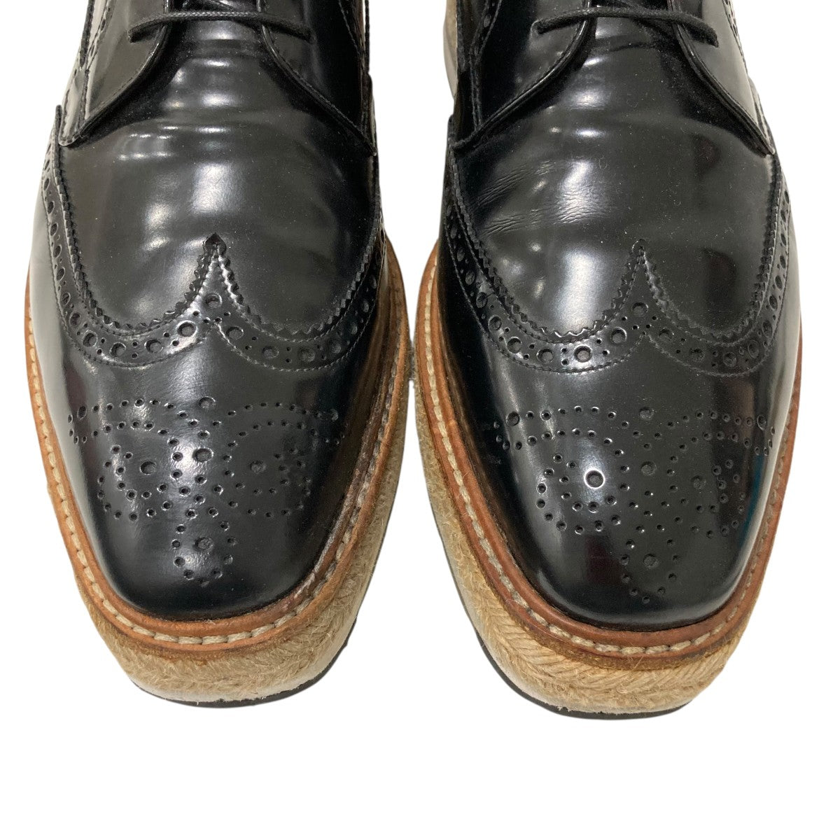 PRADA ウィングチップシューズ2EG015 古着・中古-3枚目のアイテム画像