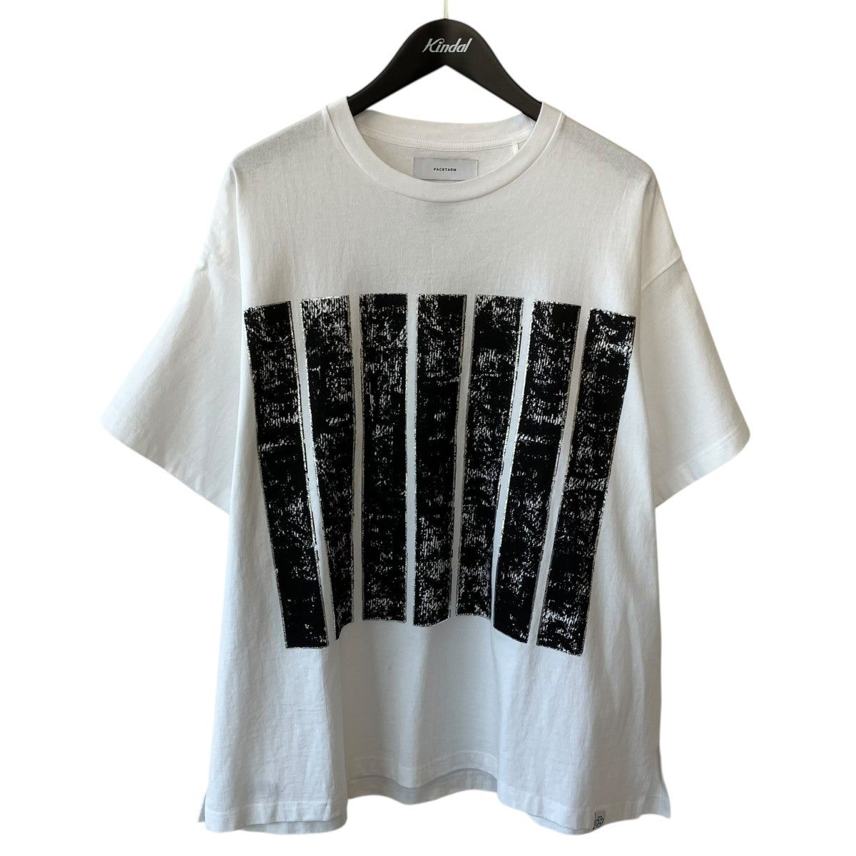 FACETASM 7BARS BIG TEETシャツJOO-TEE-U03 古着・中古-1枚目のアイテム画像