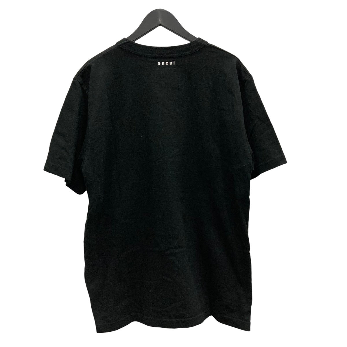 sacai(サカイ) 半袖TシャツSCM063 SCM063 ブラック サイズ 4｜【公式