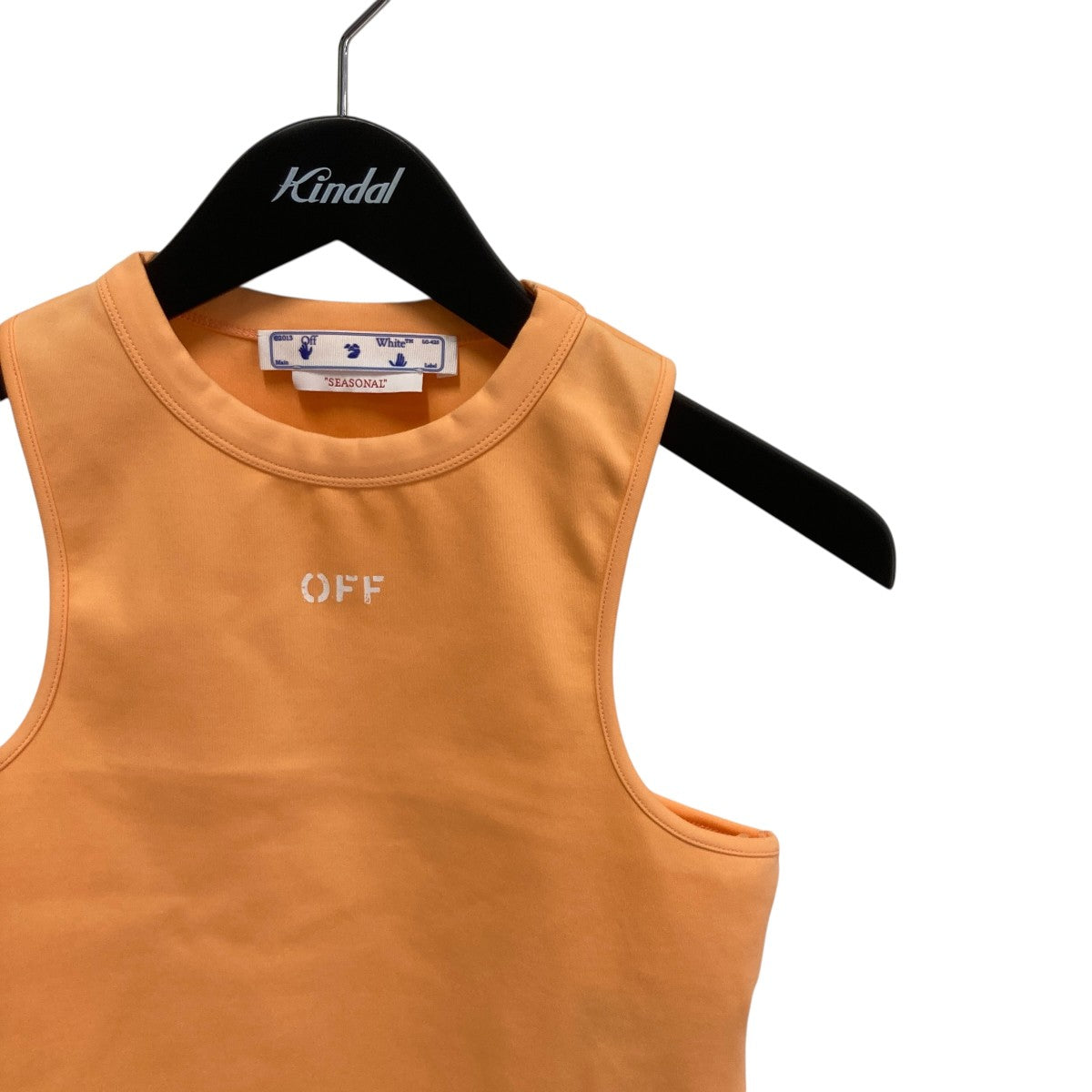 OFFWHITE Top Off StampタンクトップOWAD212S23JER001 古着・中古-3枚目のアイテム画像