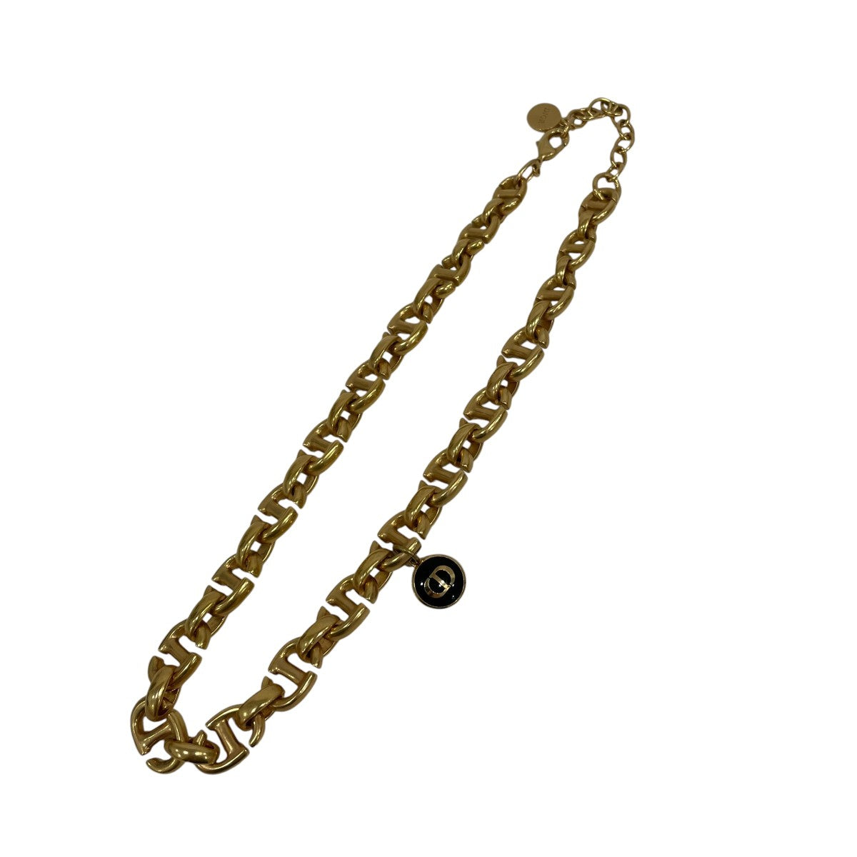 Christian Dior チェーン チョーカーネックレス 古着・中古-1枚目のアイテム画像