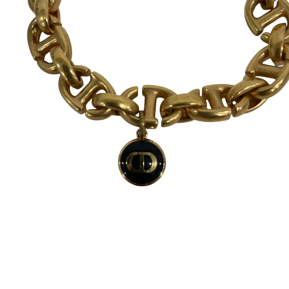 Christian Dior チェーン チョーカーネックレス 古着・中古-3枚目のアイテム画像
