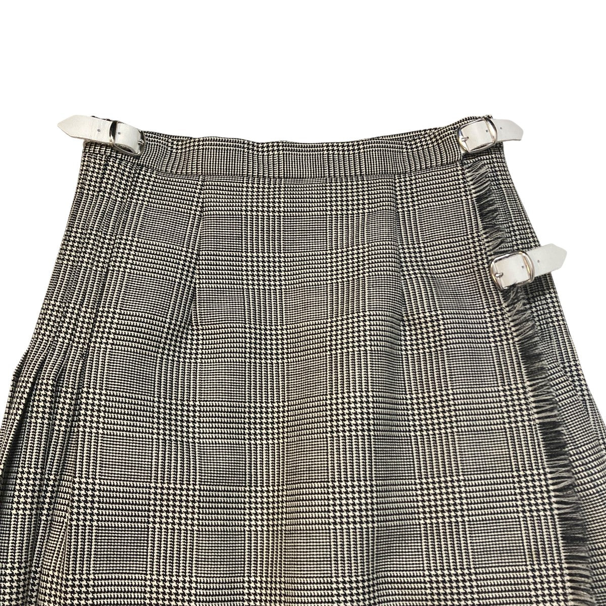 千鳥格子巻きスカート1524-343-4379
