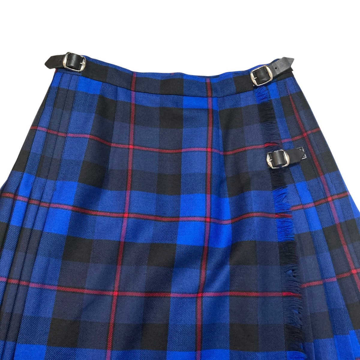 チェック巻きスカート1524-343-4652