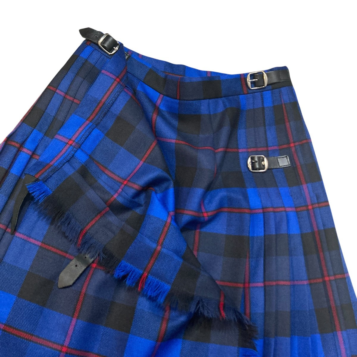 チェック巻きスカート1524-343-4652
