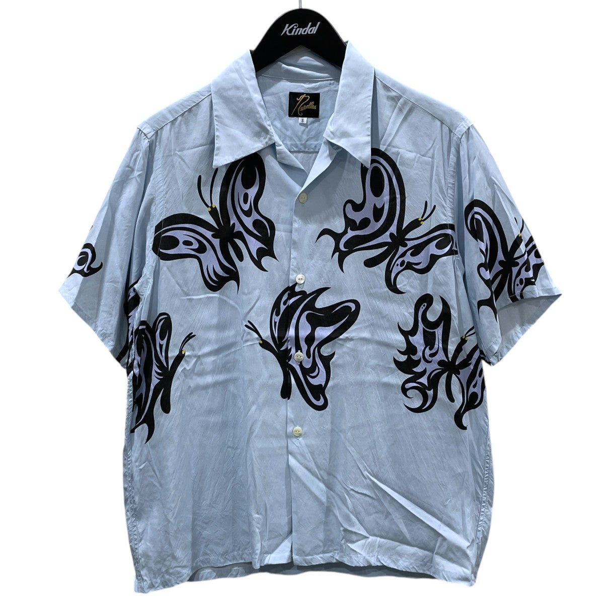 25SS オープンカラー半袖シャツ S／S One-Up Shirt - KT Papillon ショートスリーブ ワンアップ シャツ ケイティー パピヨン QV432
