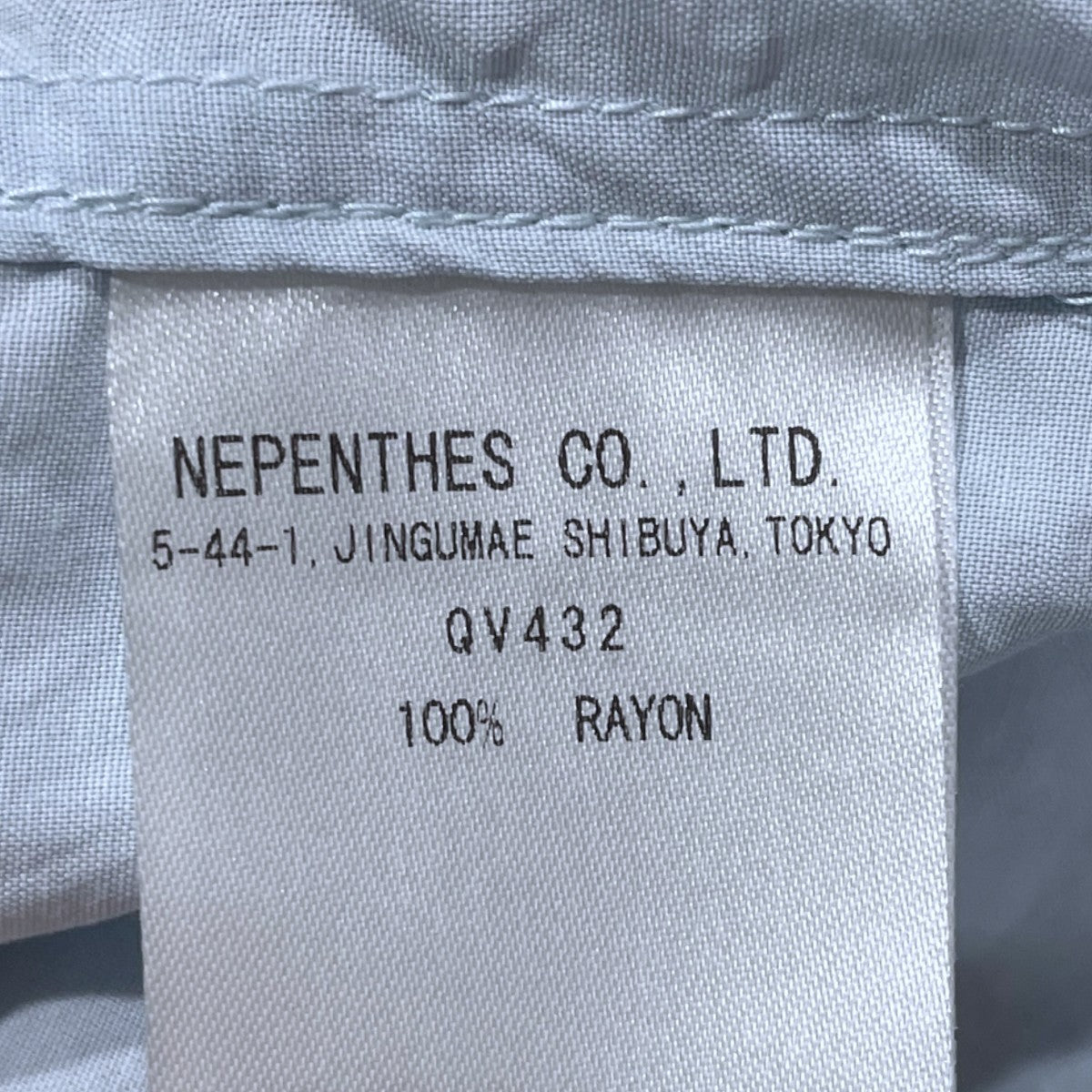 25SS オープンカラー半袖シャツ S／S One-Up Shirt - KT Papillon ショートスリーブ ワンアップ シャツ ケイティー パピヨン QV432