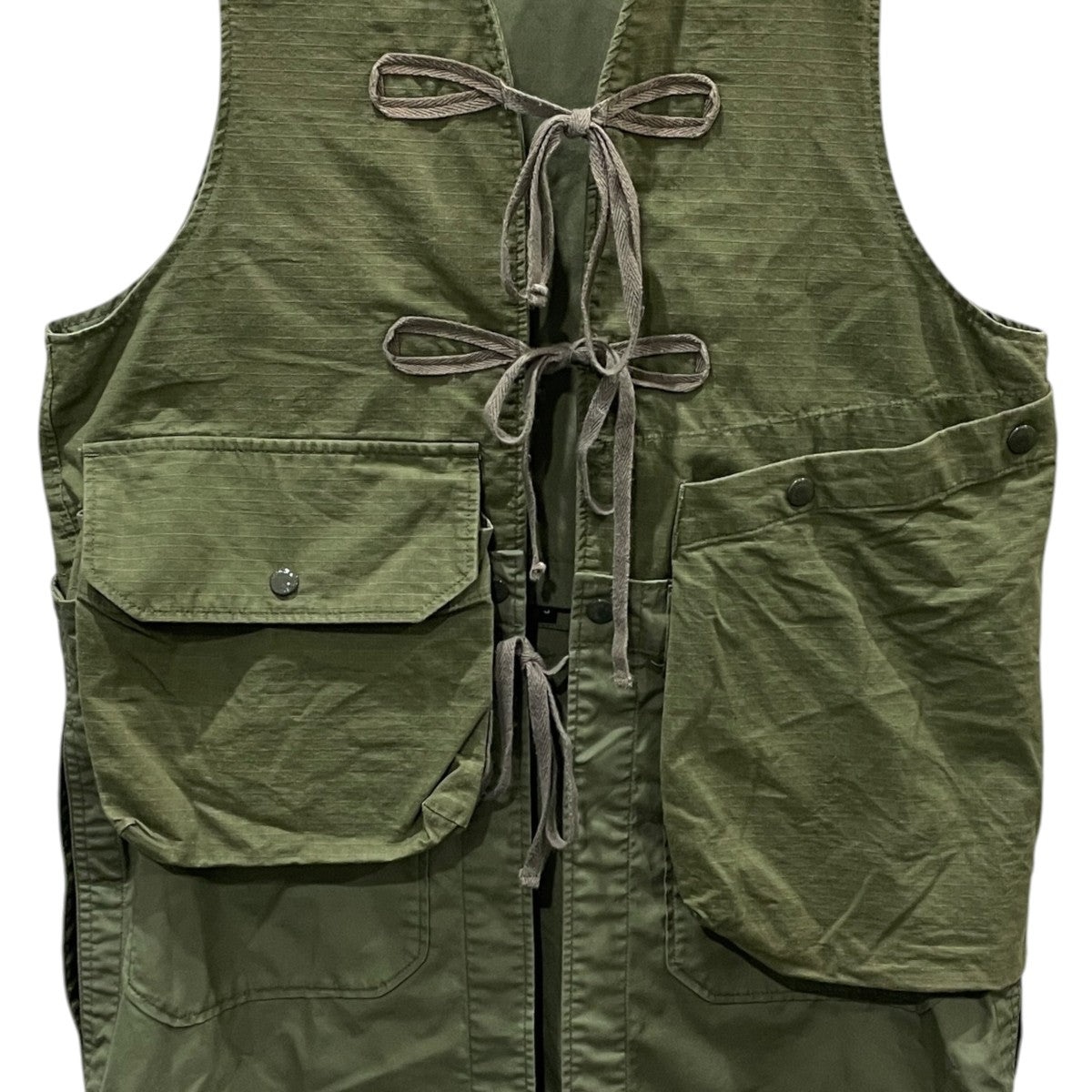 2WAYベスト Fishing Vest Cotton Ripstop フィッシング ベスト コットン リップストップ