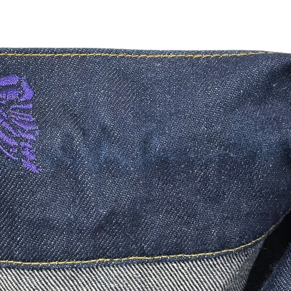 Needles(ニードルズ) 22SS パピヨン刺繍デニムジャケット M．W． Jean