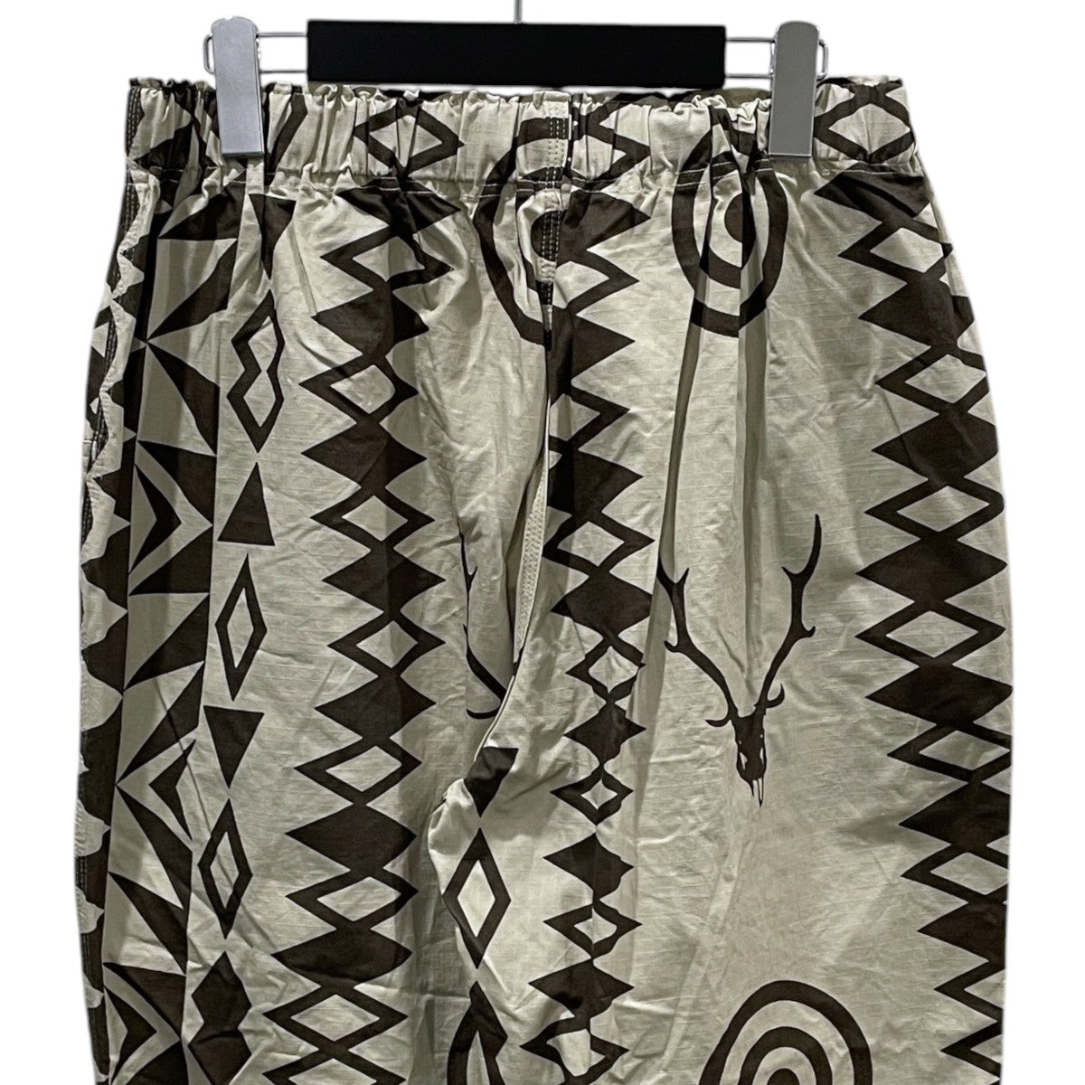 総柄パンツ Belted C．S． Pant - Cotton Ripstop ／ Printed ベルテッド センターシーム パンツ コットンリップストップ プリンテッド PU498