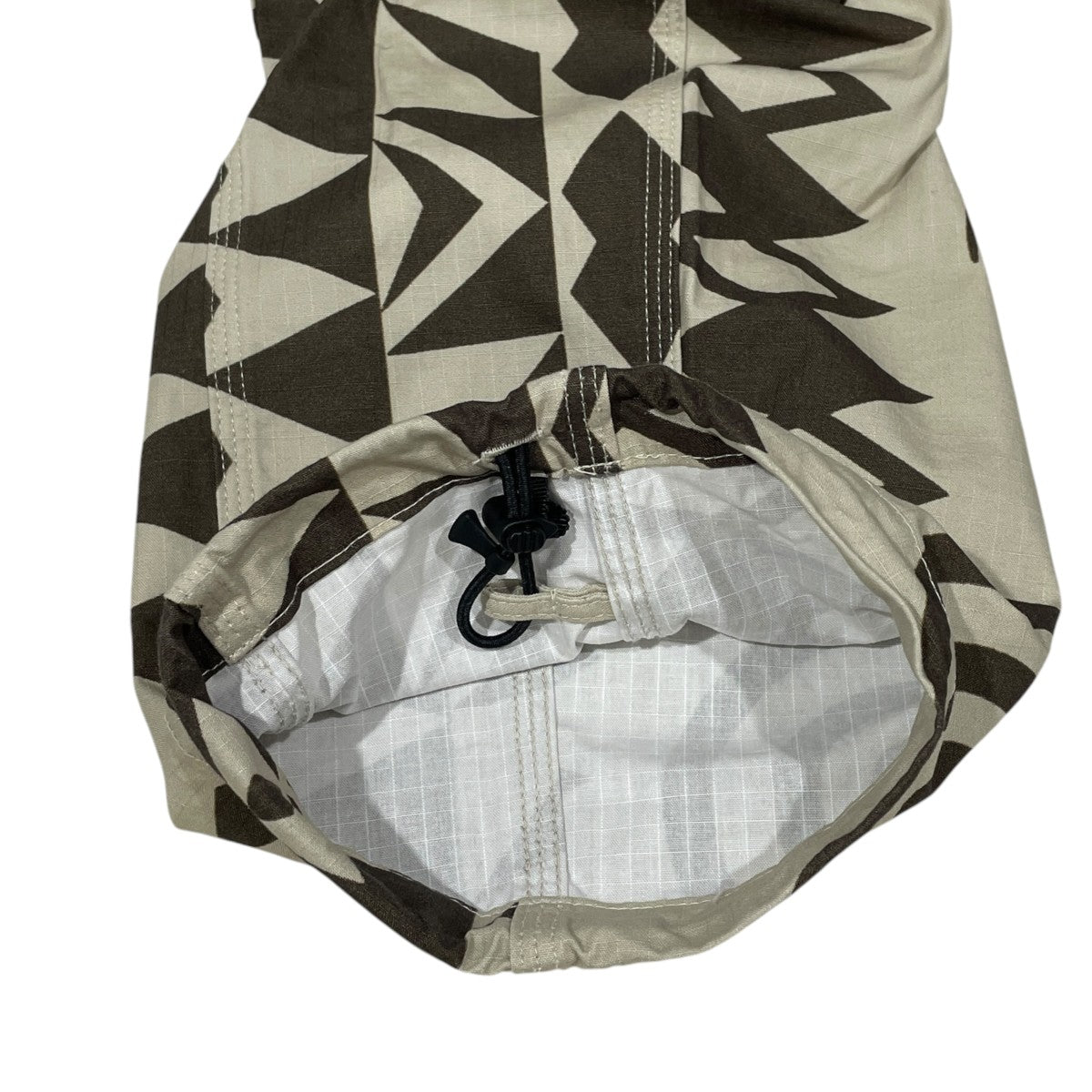 総柄パンツ Belted C．S． Pant - Cotton Ripstop ／ Printed ベルテッド センターシーム パンツ コットンリップストップ プリンテッド PU498