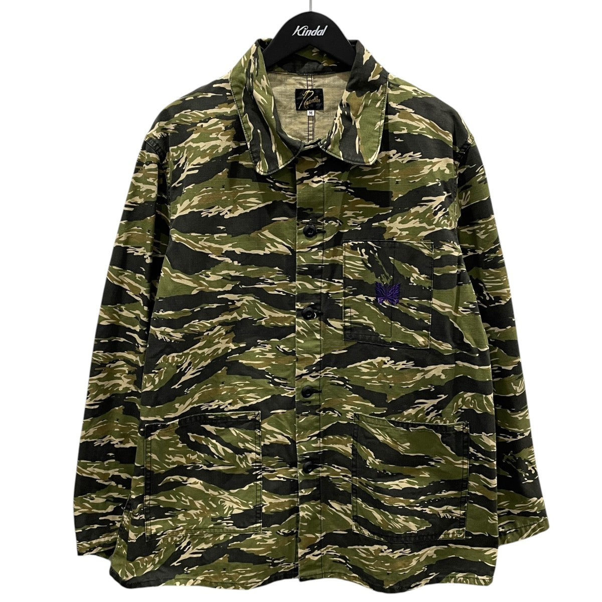 25SS カモフラ柄ミリタリージャケット D．N． Coverall - Cotton Ripstop ／ Camo D．N． カバーオール - コットンリップストップ ／ カモ QV149