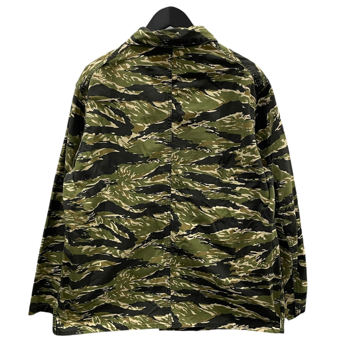 25SS カモフラ柄ミリタリージャケット D．N． Coverall - Cotton Ripstop ／ Camo D．N． カバーオール - コットンリップストップ ／ カモ QV149
