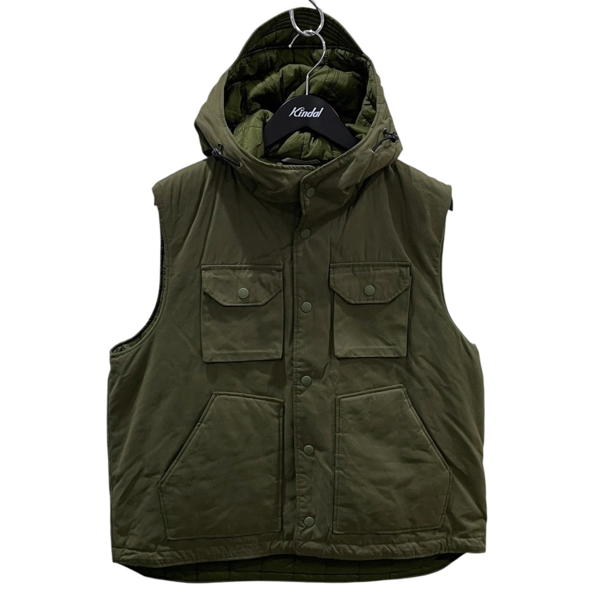 リバーシブル中綿フーデッドベスト Field Vest フィールドベスト