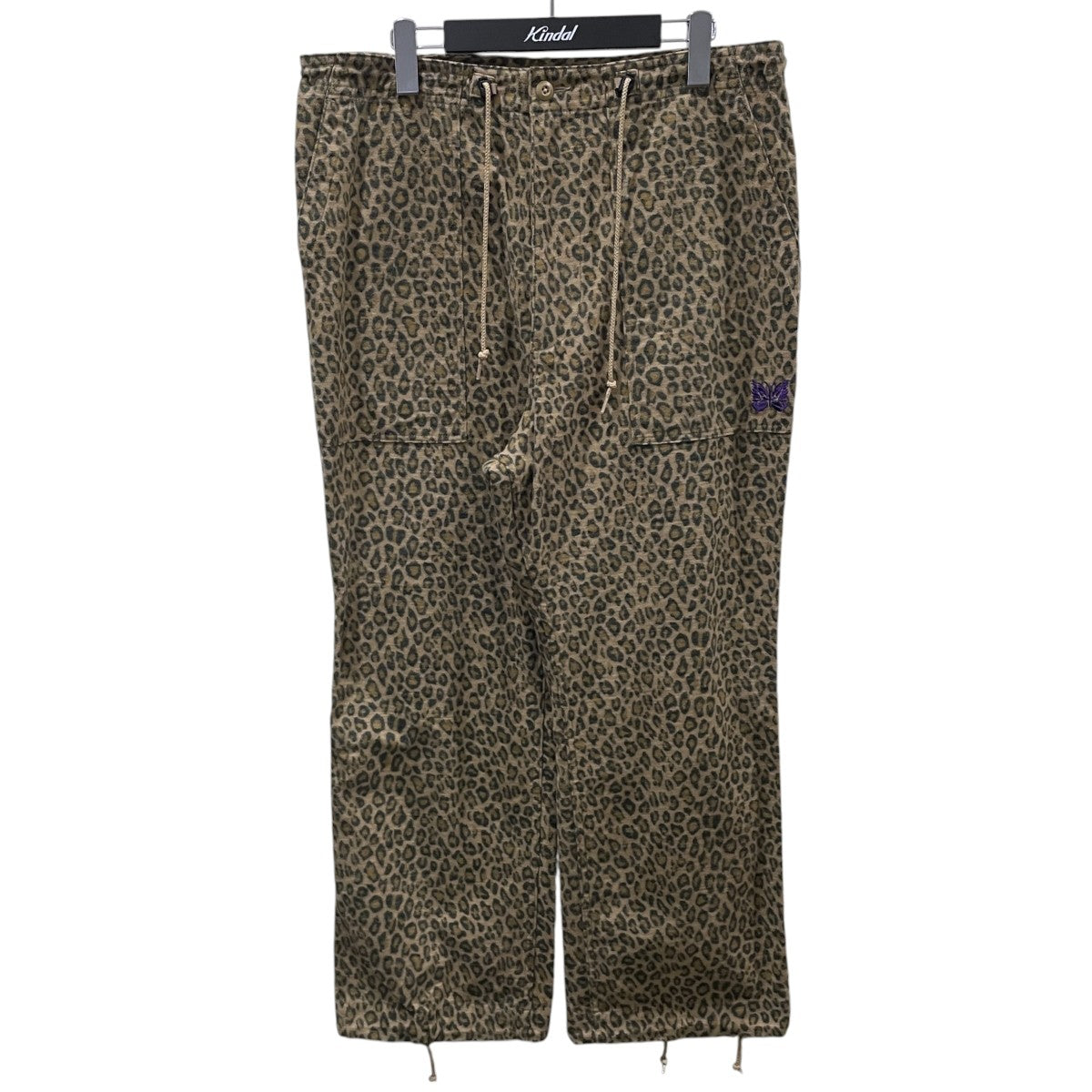 25AW レオパード柄パンツ String Fatigue Pant - Brushed Sateen ／ Leopard ストリング ファティーグパンツ ブラッシュドサテン レオパード RW221