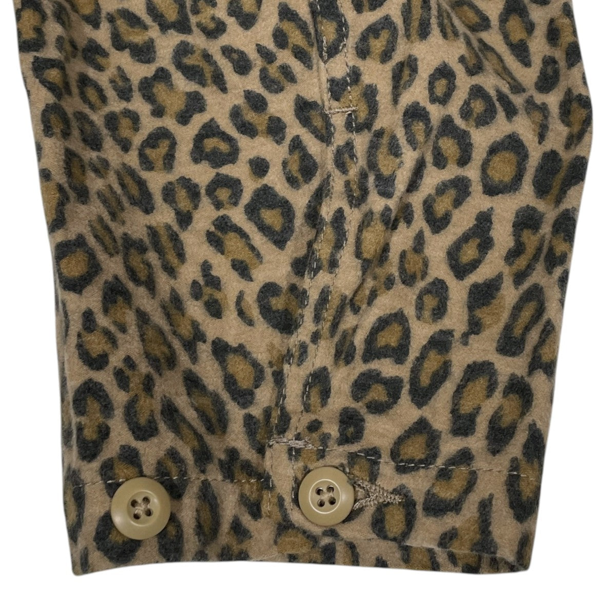25AW レオパード柄ワークジャケット Coverall - Brushed Sateen Leopard カバーオール - ブラッシュド サテン レオパード RW219